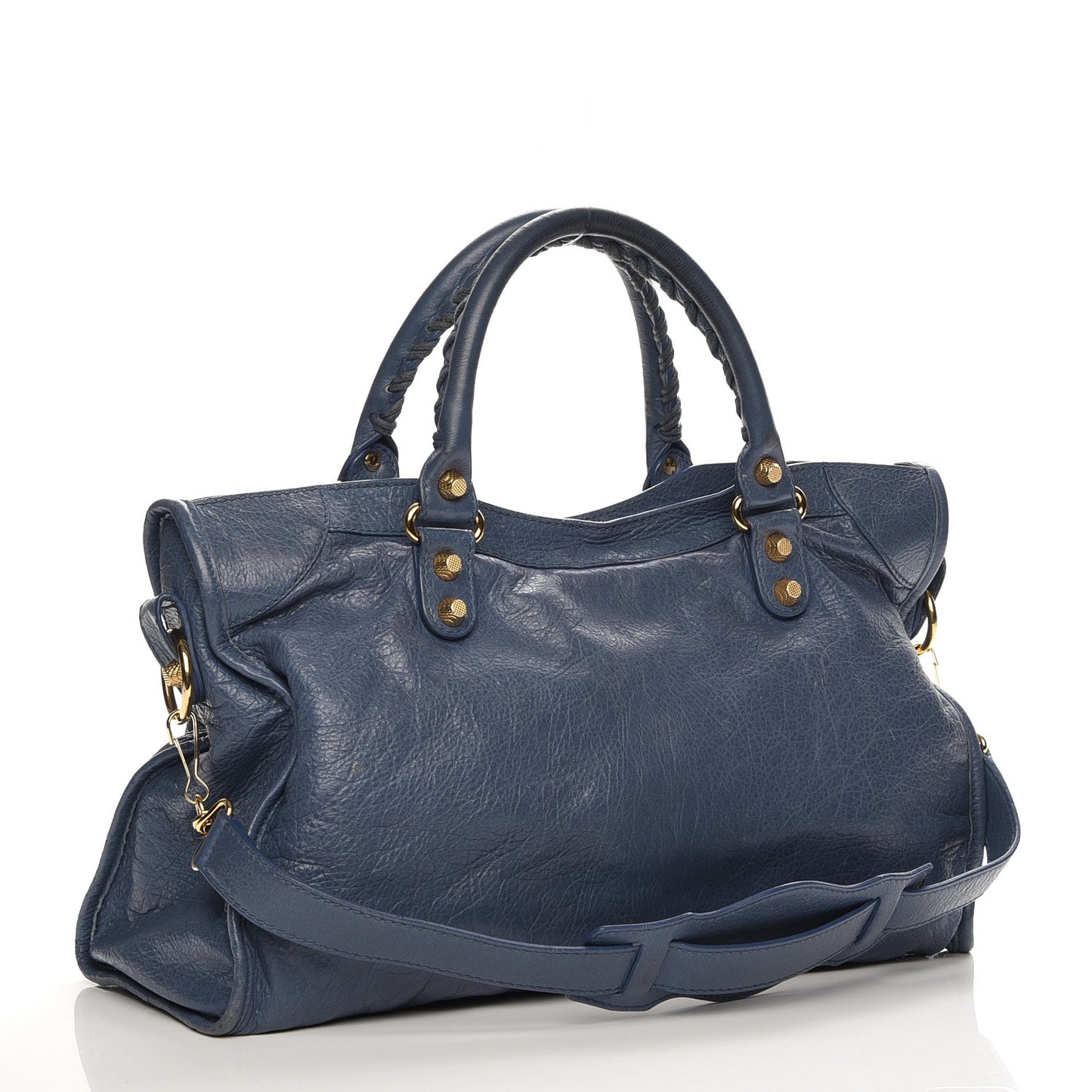 Agneau Giant 12 Gold Hardware City Bleu Persan