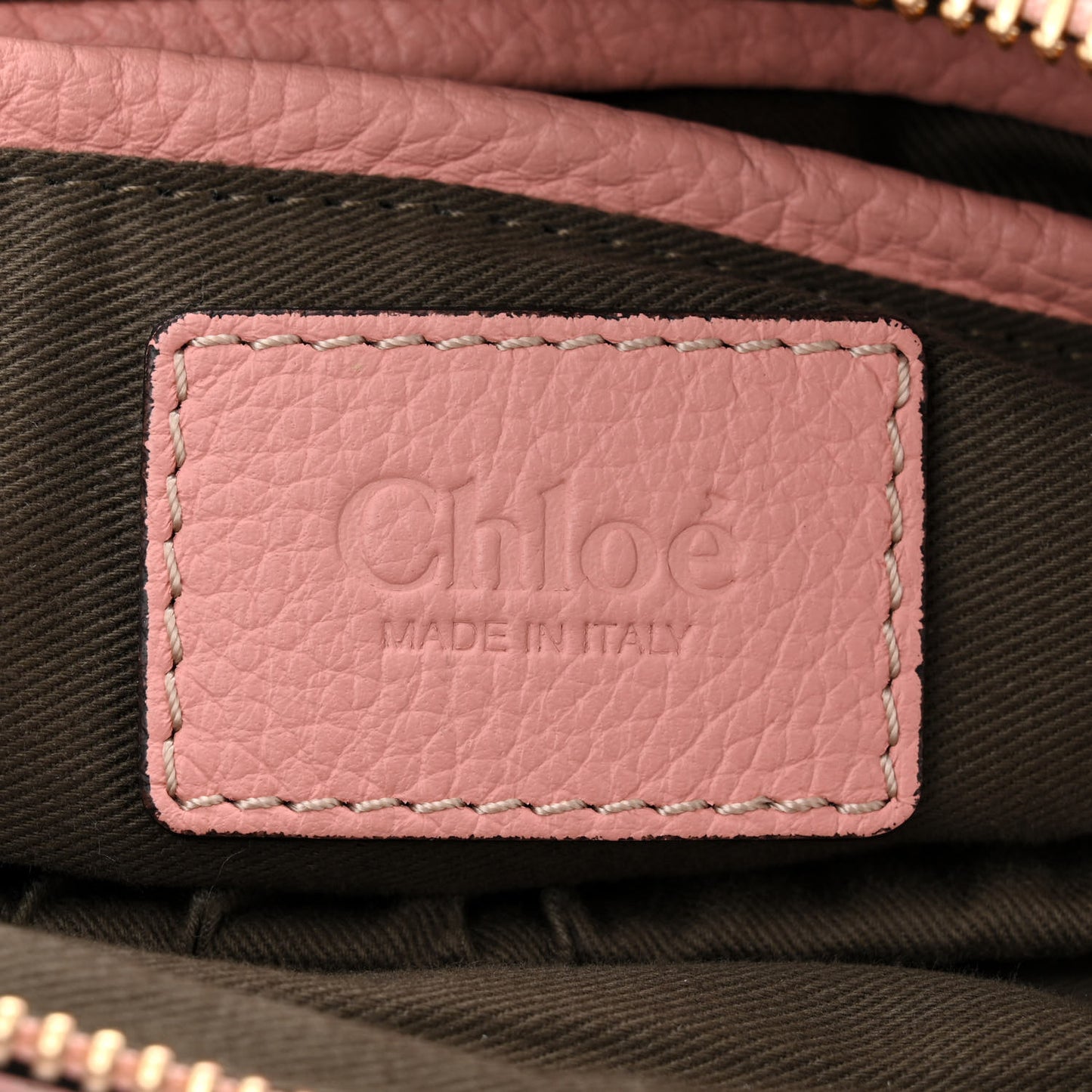 Calfskin Small Marcie Satchel Light Pink