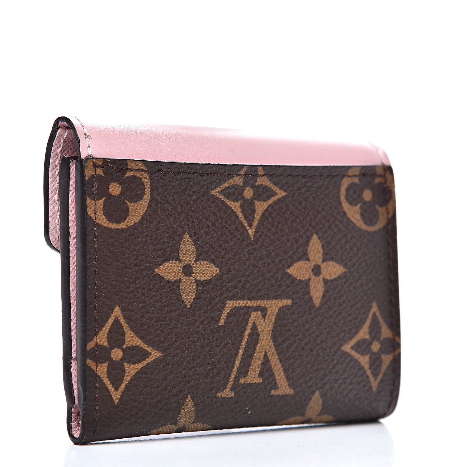 Louis Vuitton Monogram Zoe Wallet Rose Ballerine 2 of 5