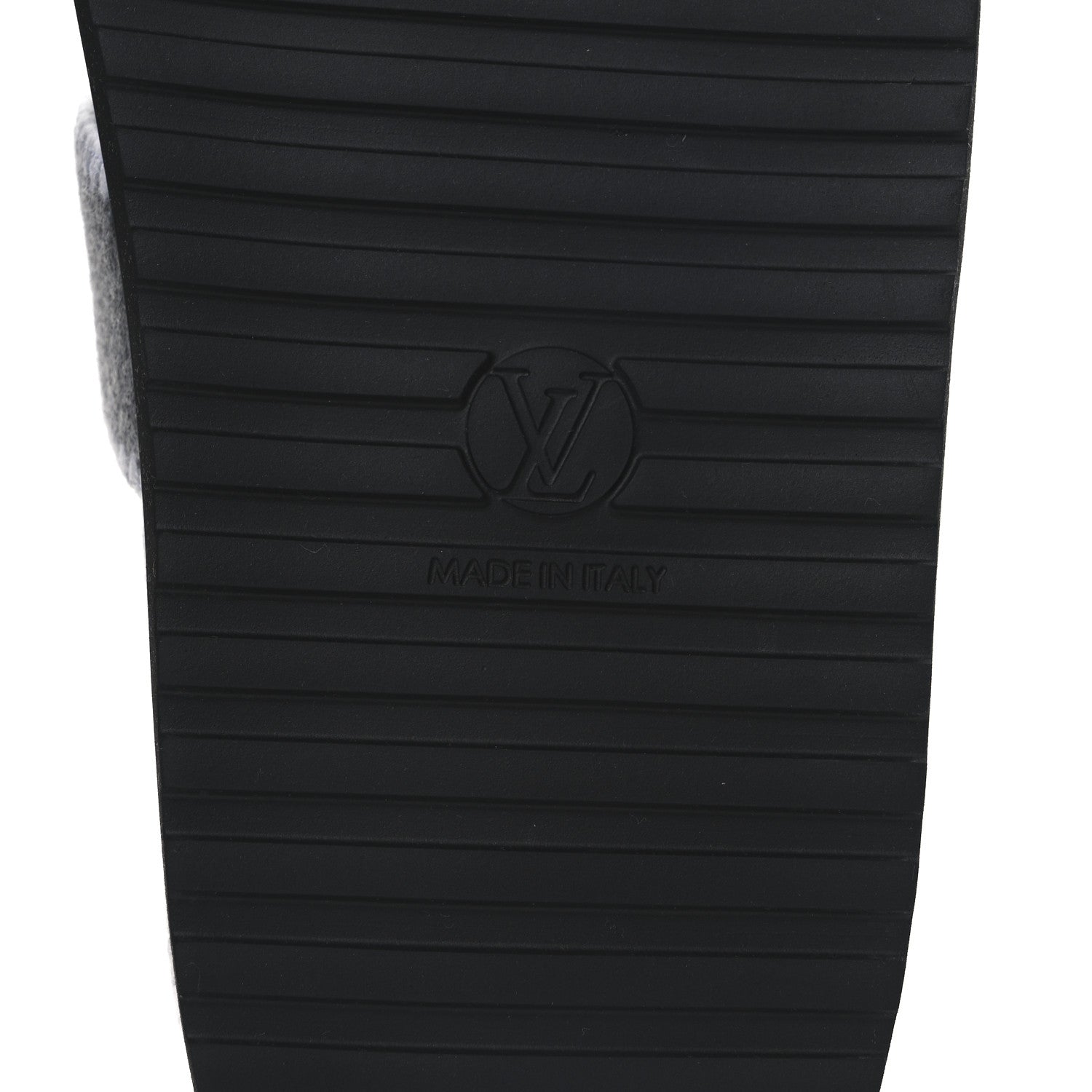Louis Vuitton Wool Womens Cosy Flat Comfort Clog Mules 42 Anthracite Grey 7 of 9