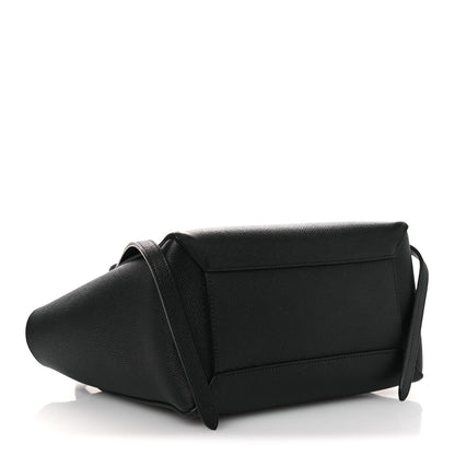 Celine Grained Calfskin Micro Belt Bag Black 4 of 11
