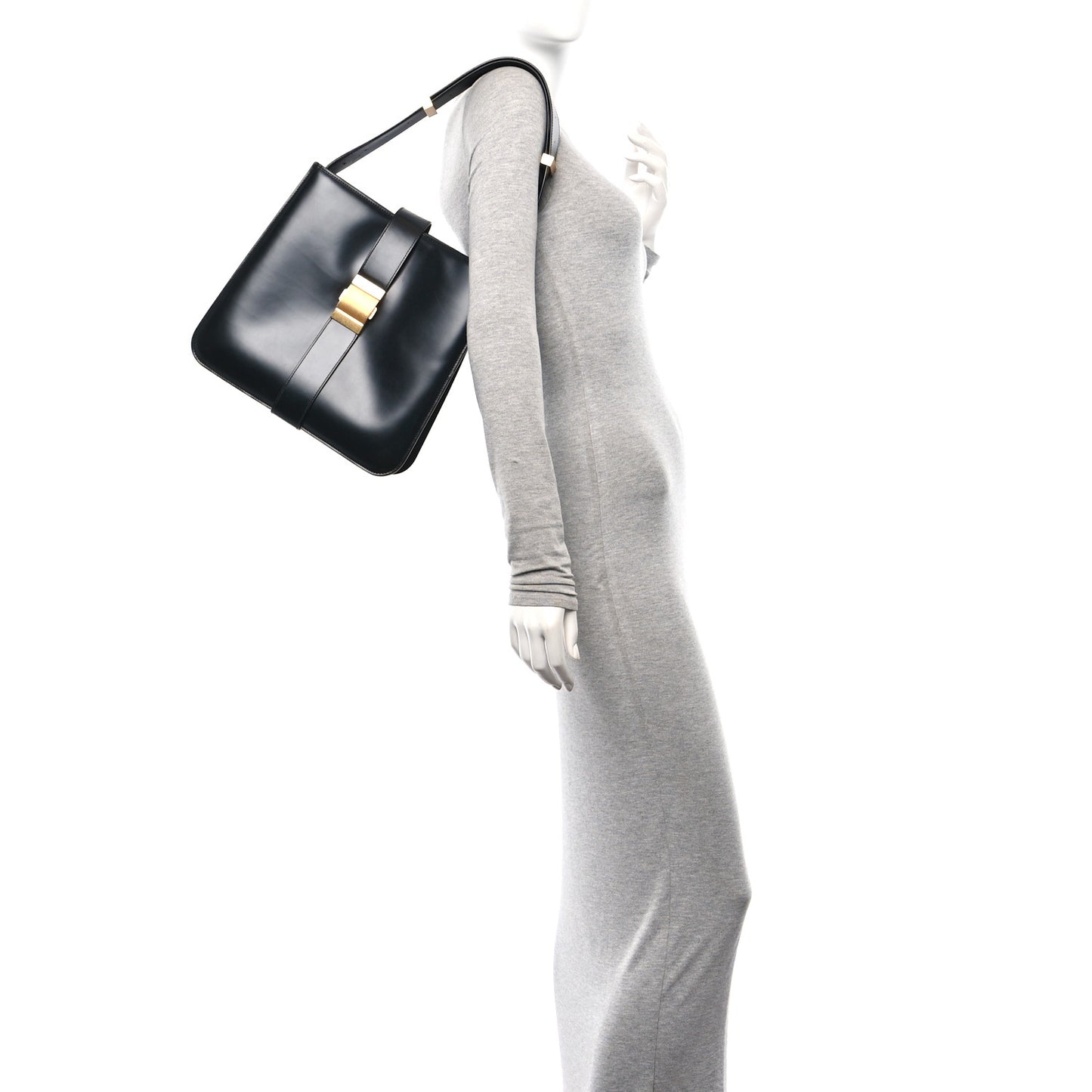 Nappa Medium Marie Bag Black