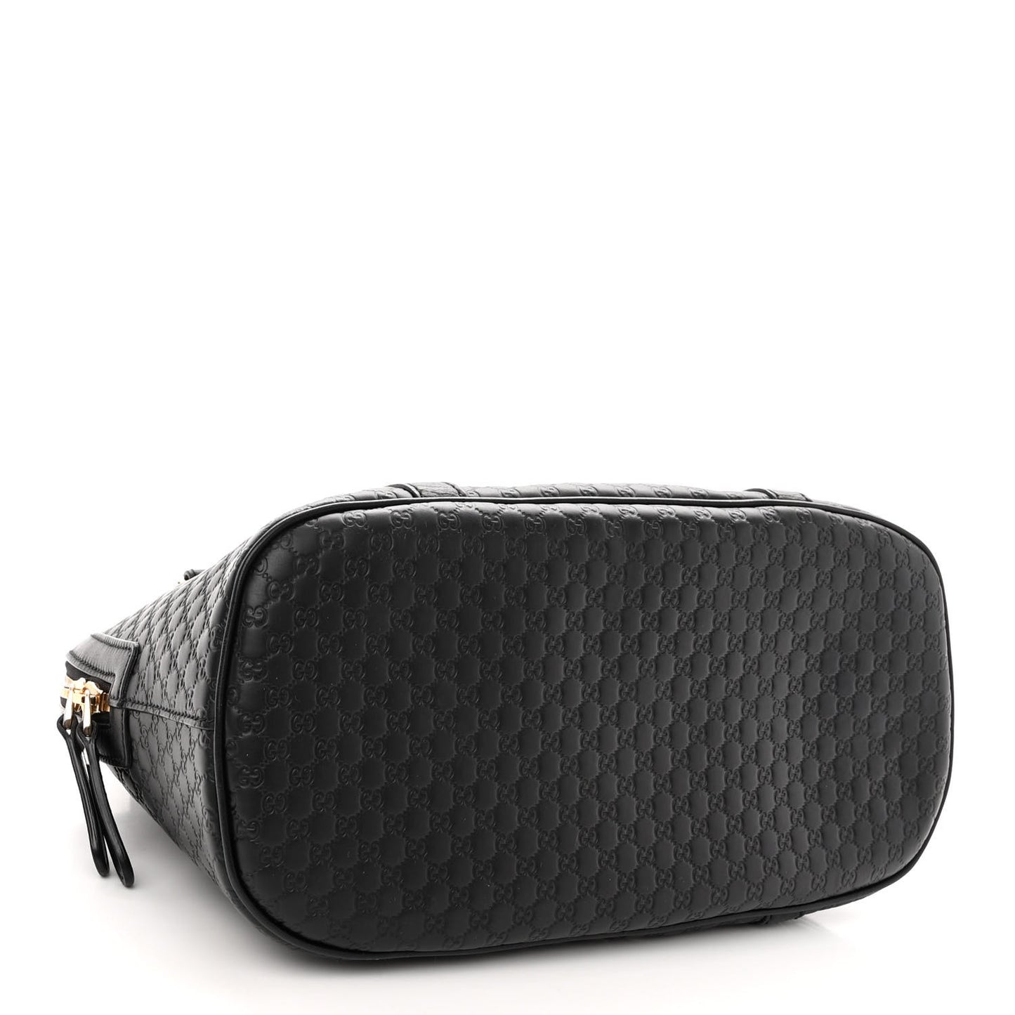 Microguccissima Medium Dome Bag Black