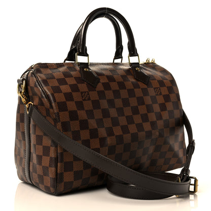 Louis Vuitton Damier Ebene Speedy Bandouliere 30 3 of 9
