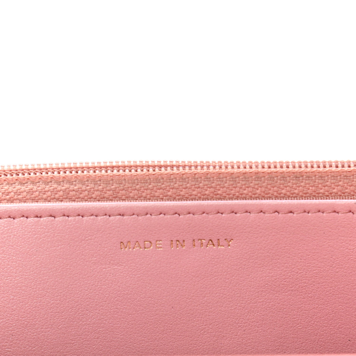 Chanel Iridescent Caviar Quilted Wallet on Chain WOC Rose Pink 7 of 12