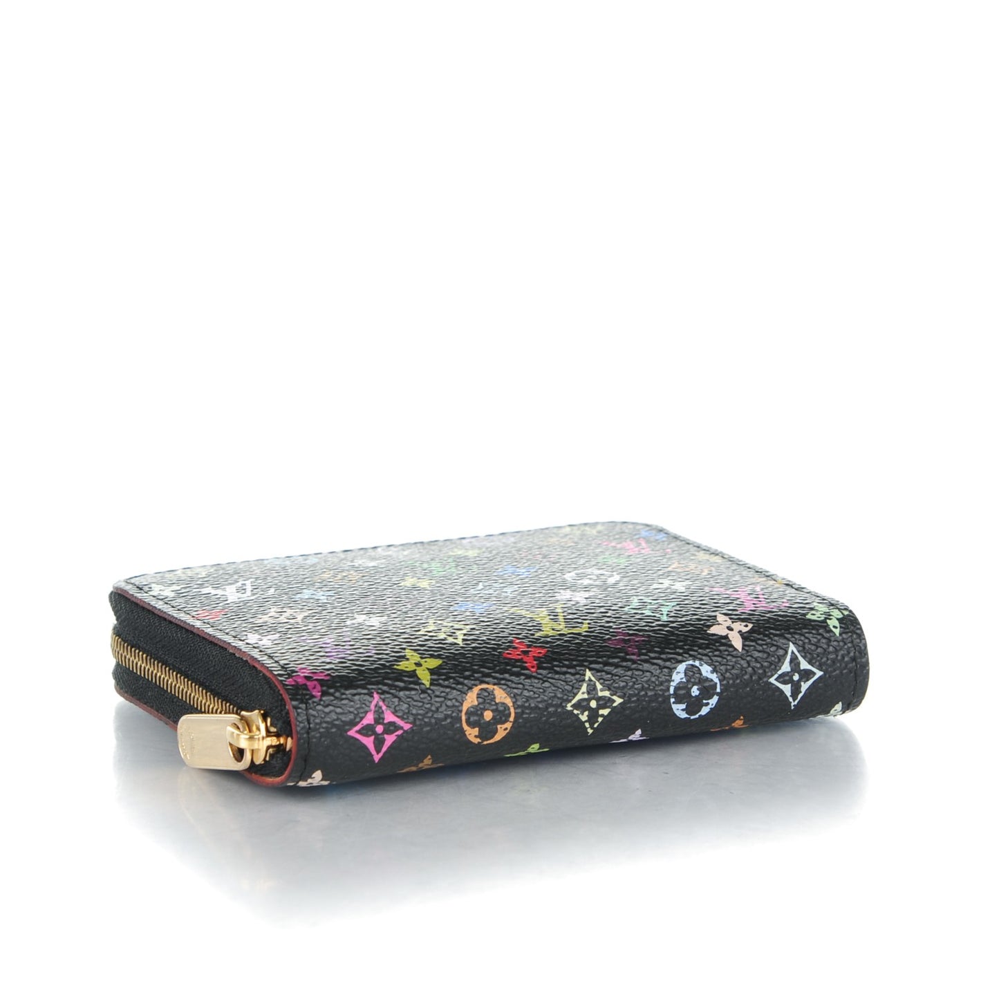 Monogram Multicolor Zippy Coin Purse Black