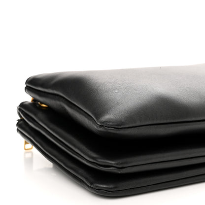Celine Lambskin Small Trio Crossbody Bag Black 10 of 14