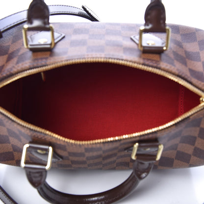 Louis Vuitton Damier Ebene Speedy Bandouliere 25 5 of 8