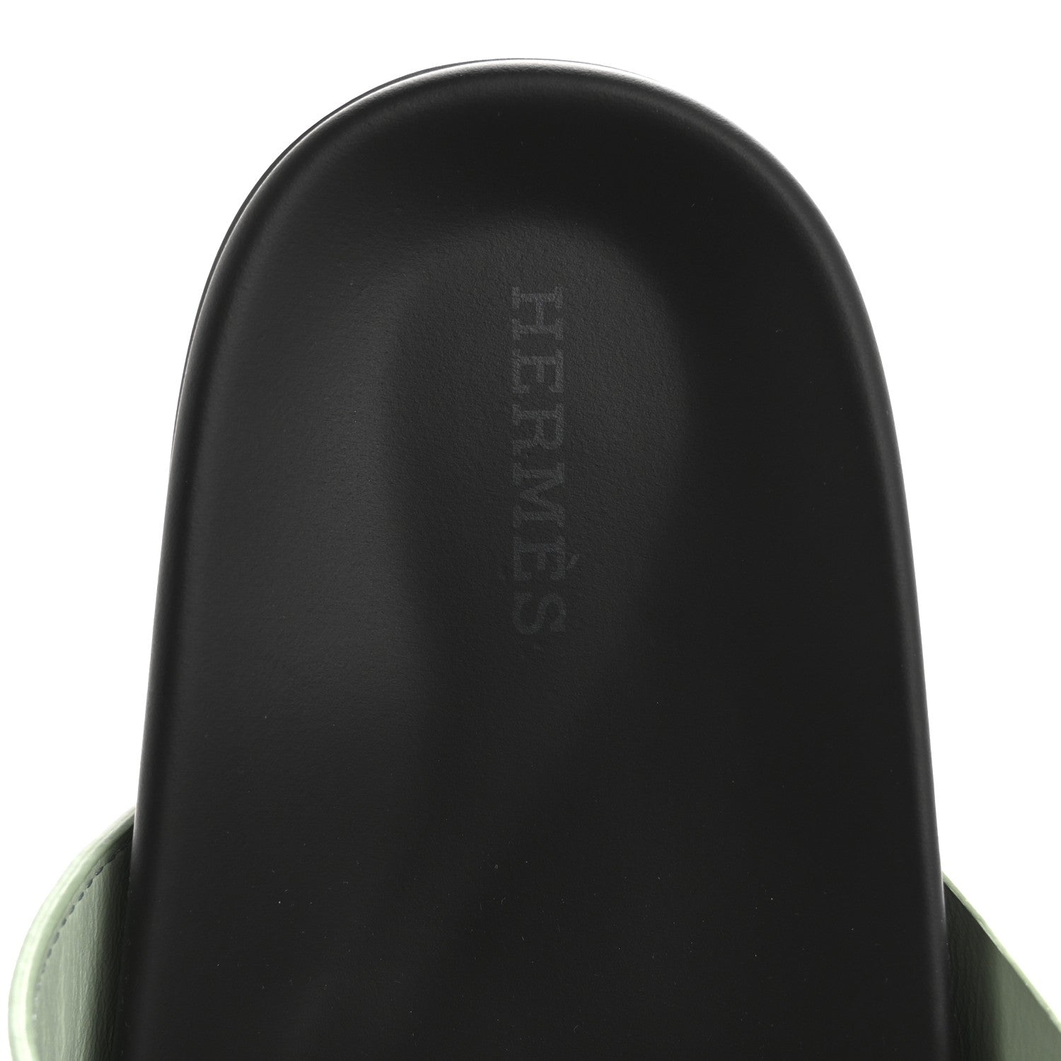 Hermes Epsom Womens Chypre Sandals 38 Vert Jade 7 of 10