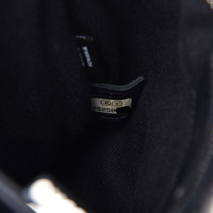 Chanel Calfskin Quilted Crossbody Bag Black 7 of 10