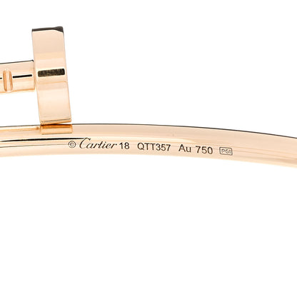 Cartier 18K Yellow Gold Small Juste Un Clou Bracelet 18 3 of 4