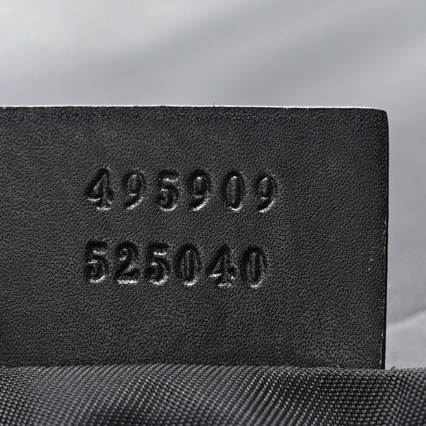 GG Supreme Monogram Web Messenger Diaper Bag Black Grey