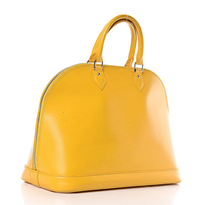 Louis Vuitton Epi Alma GM Citron 3 of 24