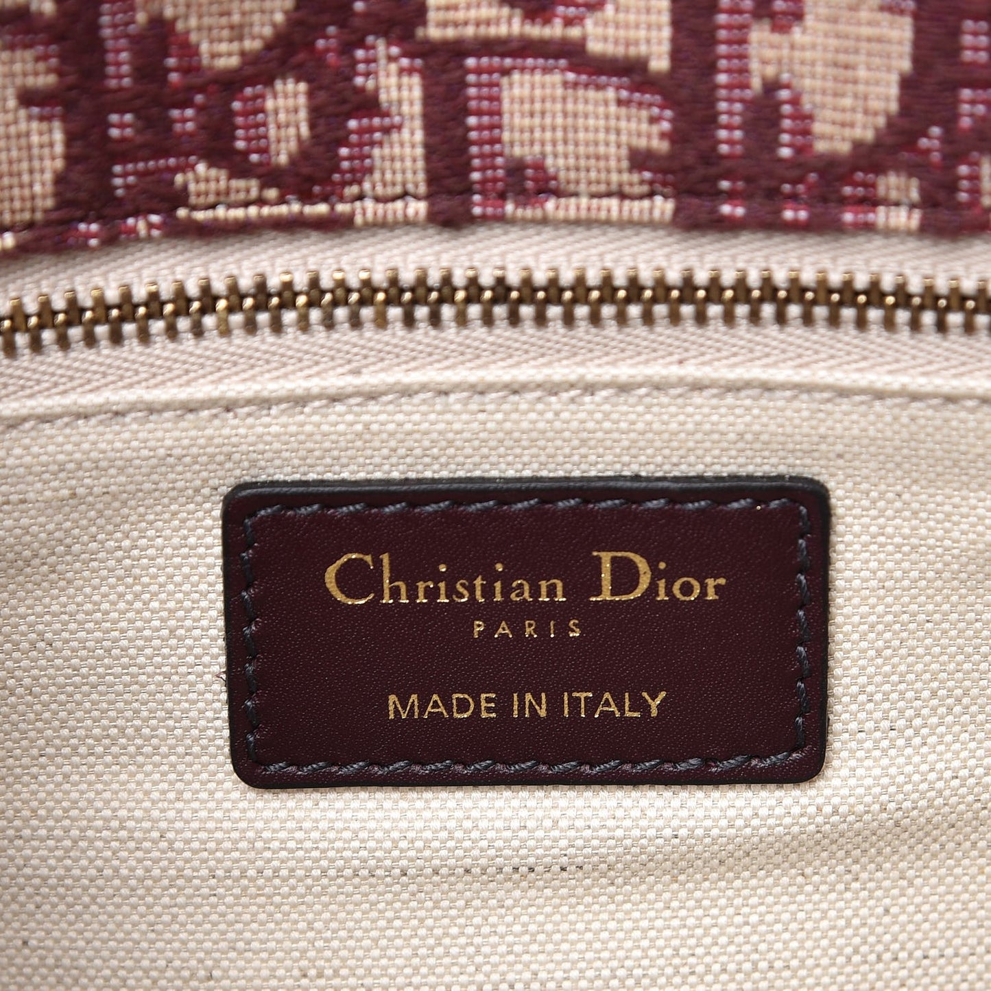 Oblique DiorAddict Flap Bag Burgundy