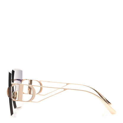 Christian Dior Square 30 Montaigne S7U Sunglasses Blue Pink 2 of 8
