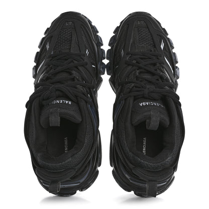 Balenciaga Mesh Rubber Uni-Matte Full Color Womens Track Sneakers 41 Faded Black 2 of 11