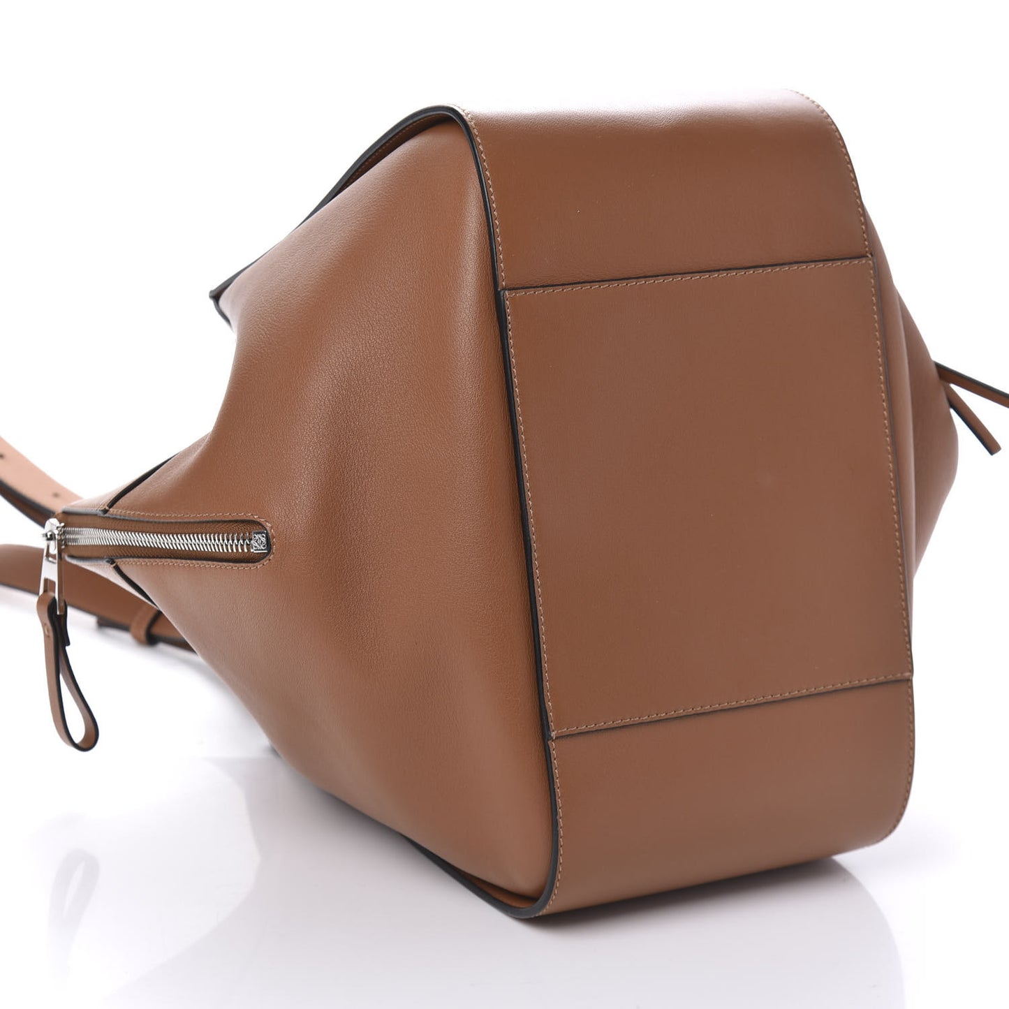 Calfskin Small Hammock Shoulder Bag Tan