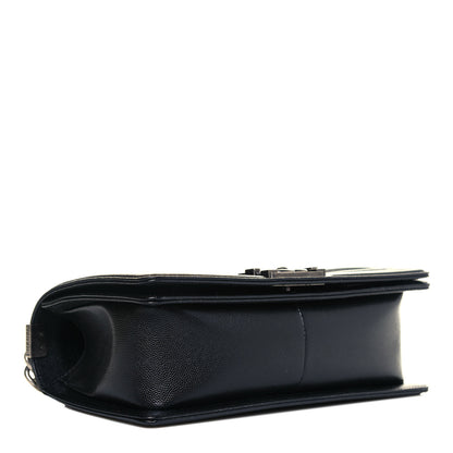 Chanel Caviar Quilted Medium Boy Flap Black 4 of 13