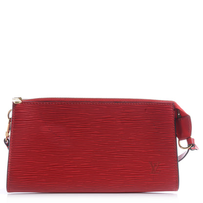 Louis Vuitton Epi Pochette Accessories 24 Rouge 1 of 7