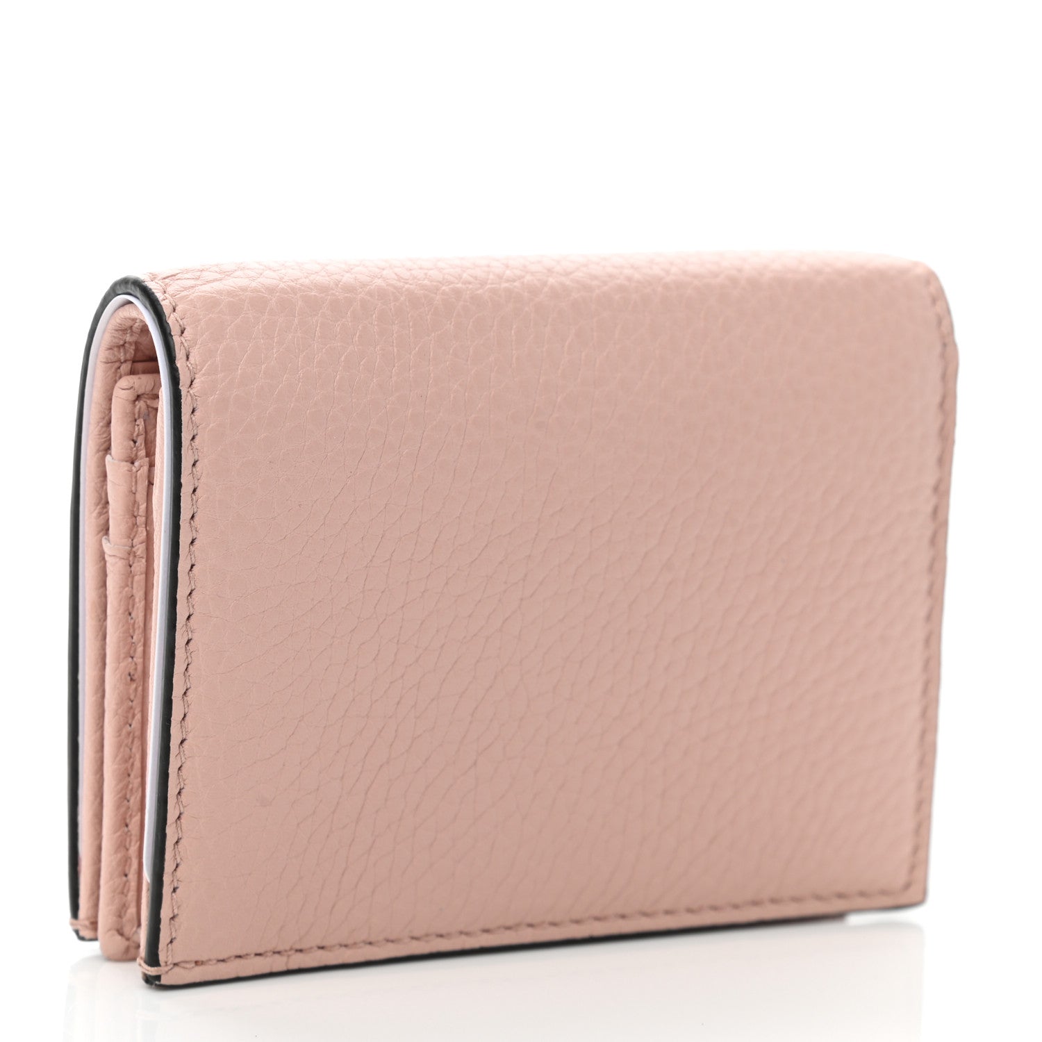 Gucci Cellarius Calfskin Blind for Love Animalier Card Case Perfect Pink 2 of 6