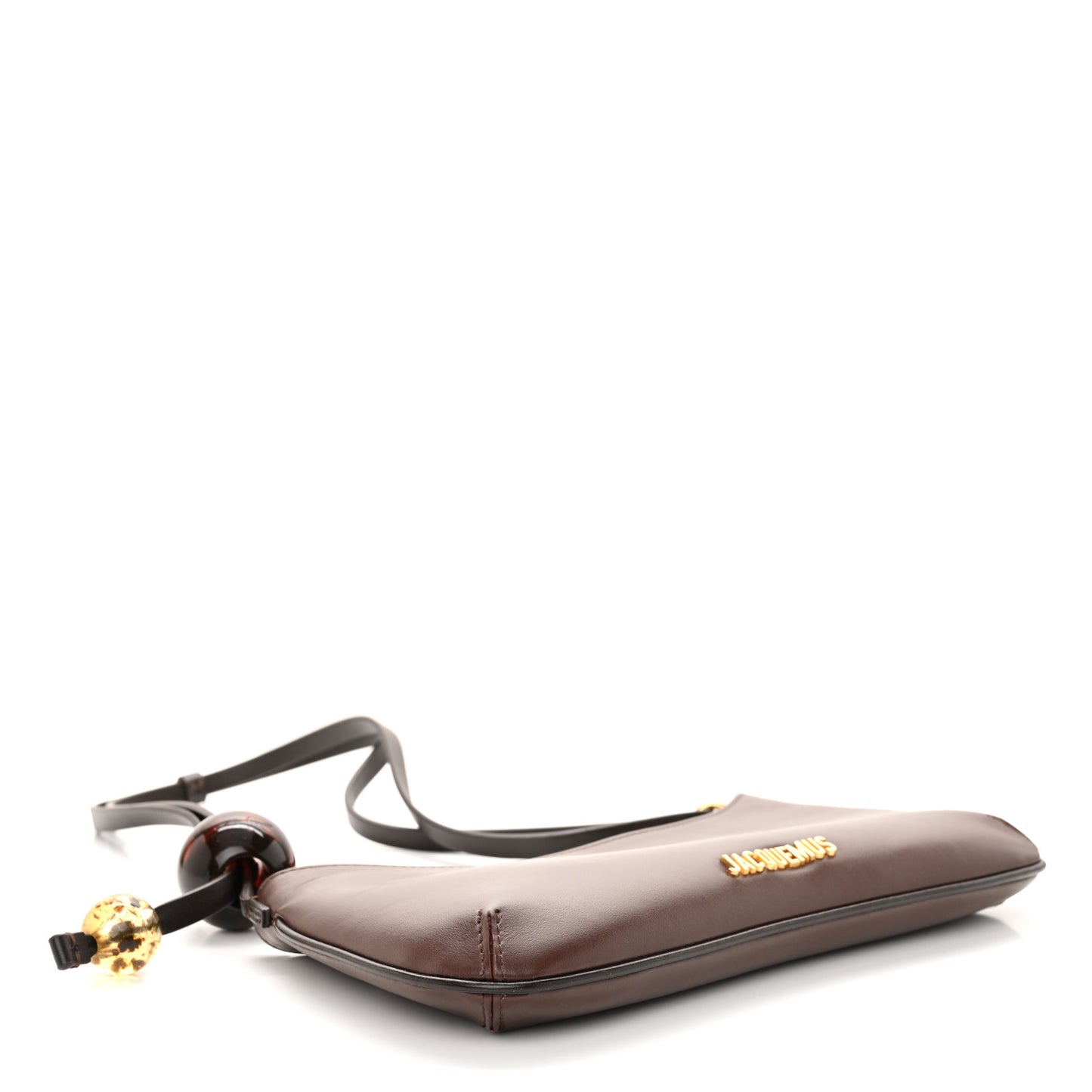 Smooth Calfskin Le Bisou Medium Brown