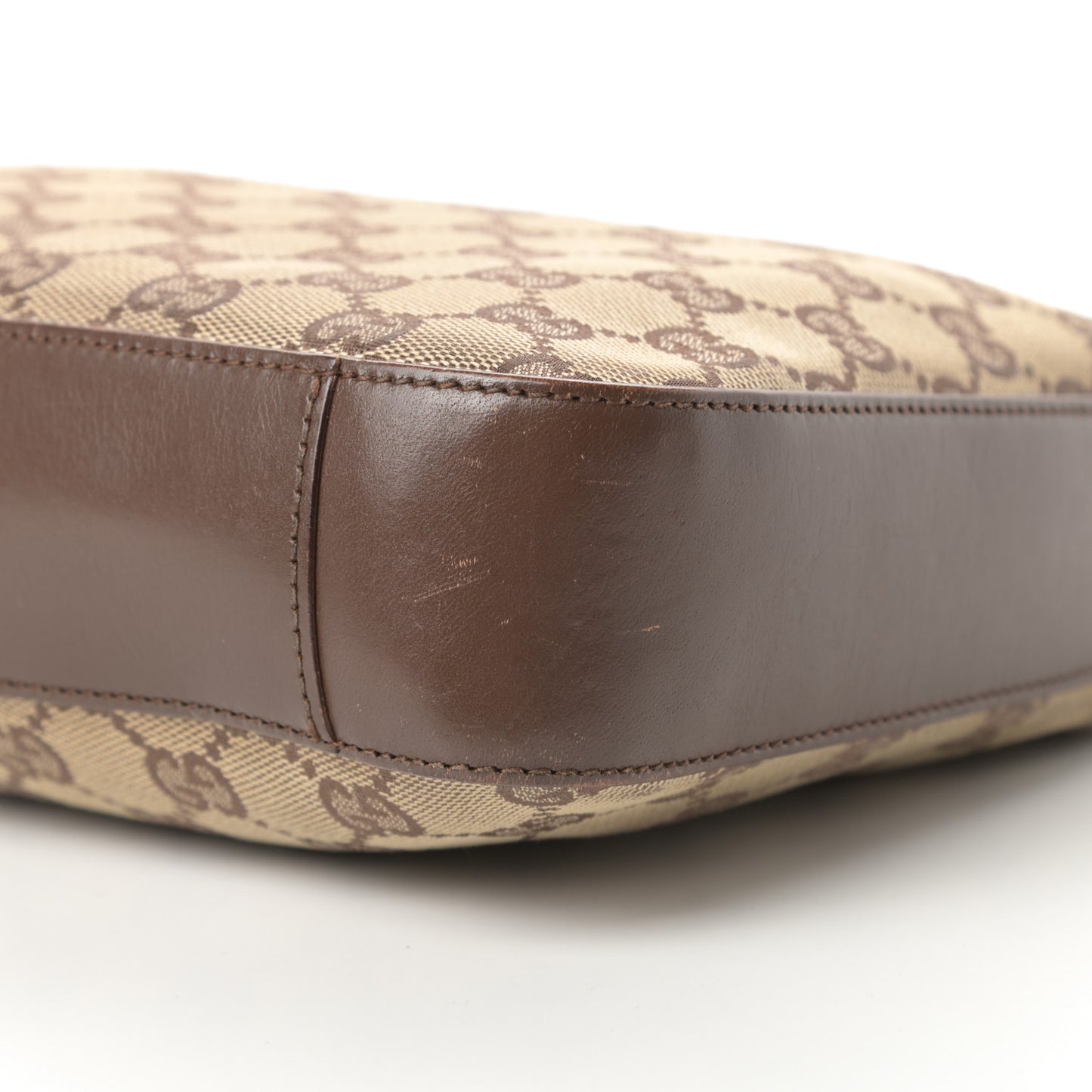 Monogram GG Clasp Hobo Brown