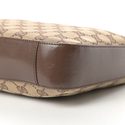 Gucci Monogram GG Clasp Hobo Brown 10 of 14