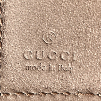 Gucci GG Supreme Monogram Dionysus Card Case Wallet Beige Taupe 6 of 6