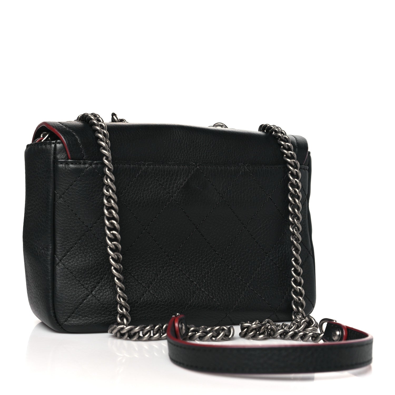 Chanel Grained Calfskin Archi Chic Flap Black 3 of 10