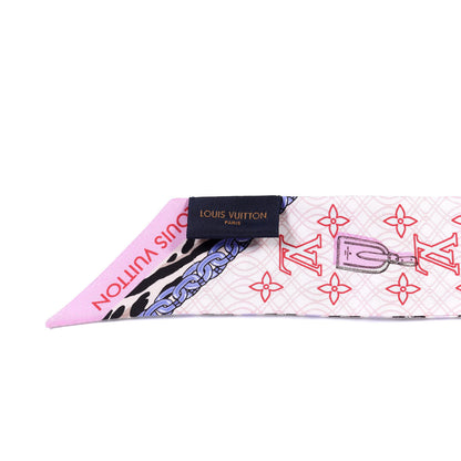 Louis Vuitton Silk Monogram Bubblegram BB Bandeau Blush 3 of 3