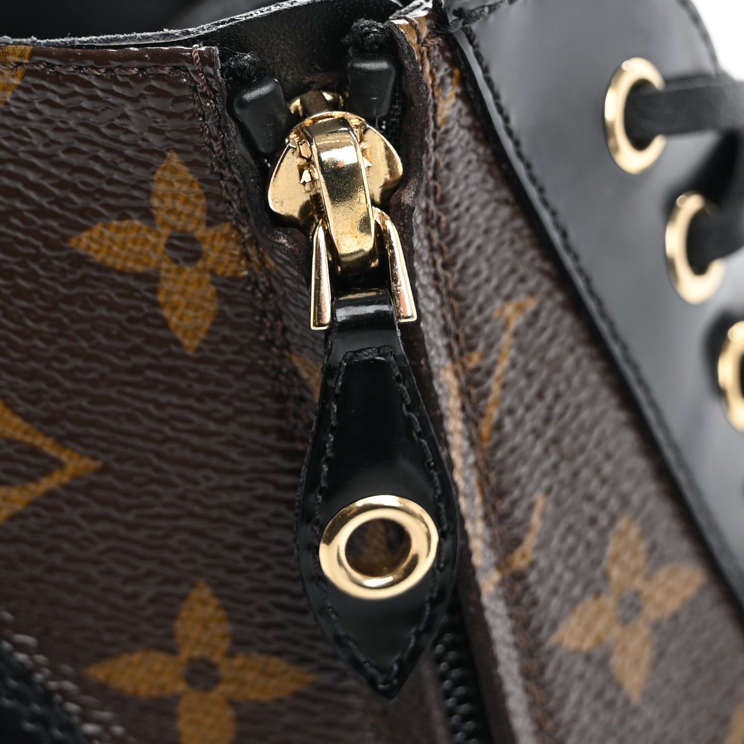 Louis Vuitton Patent Calfskin Monogram Star Trail Ankle Boots 37.5 Black 12 of 14