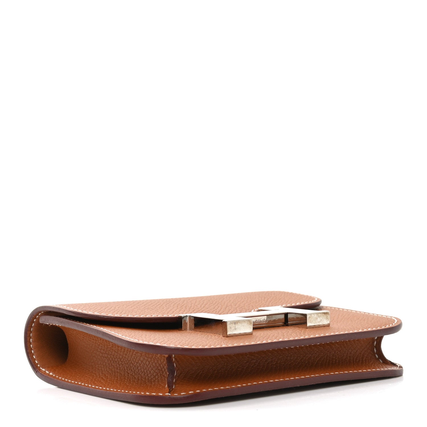 Hermes Epsom Constance Slim Wallet Gold 5 of 9