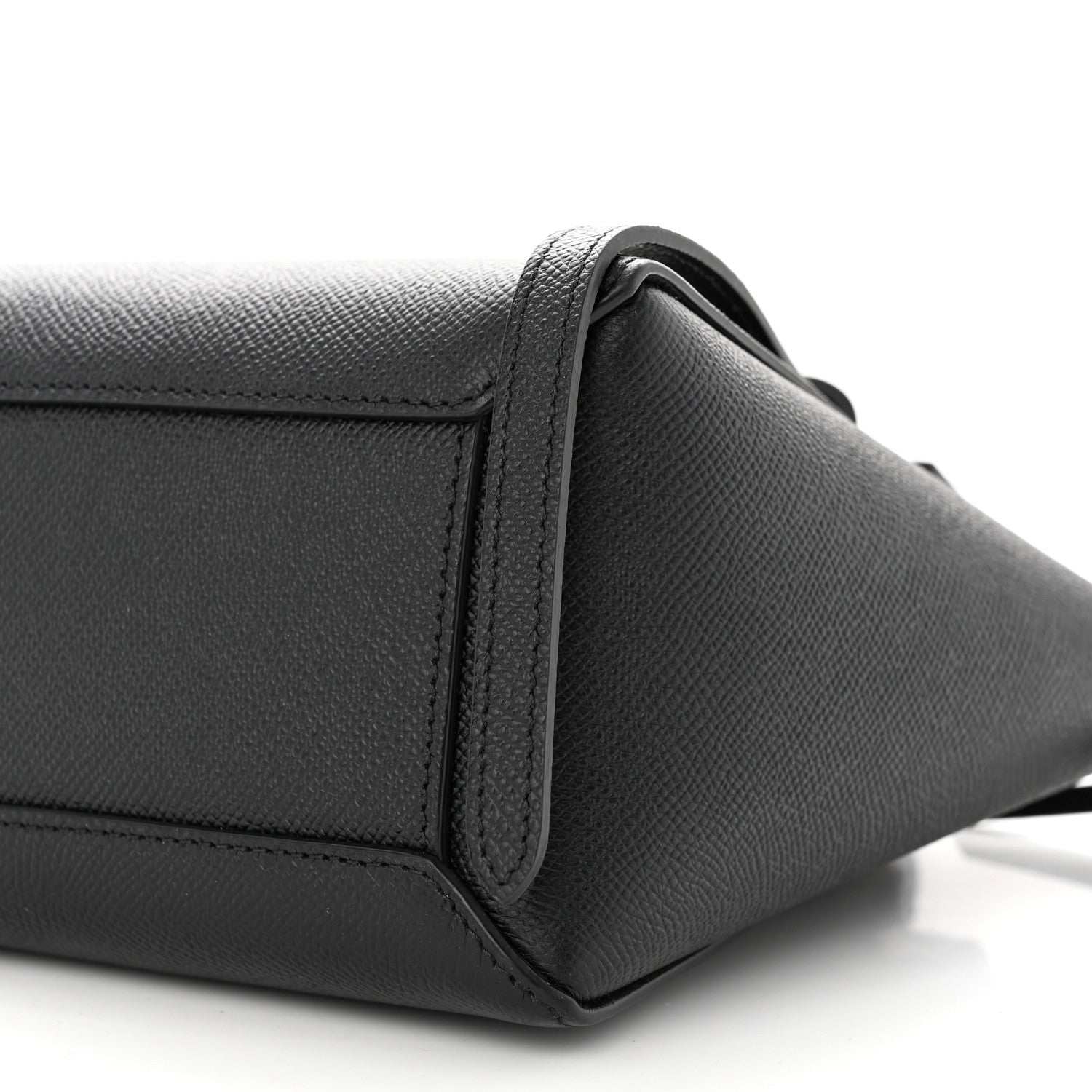 Celine Grained Calfskin Nano Belt Bag Black 10 of 11