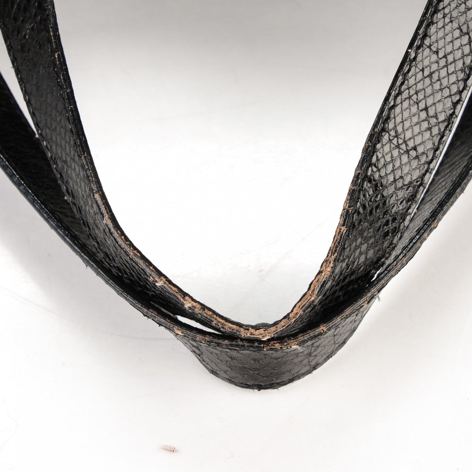 Jimmy Choo Velvet Snakeskin Ramona Black 5 of 7