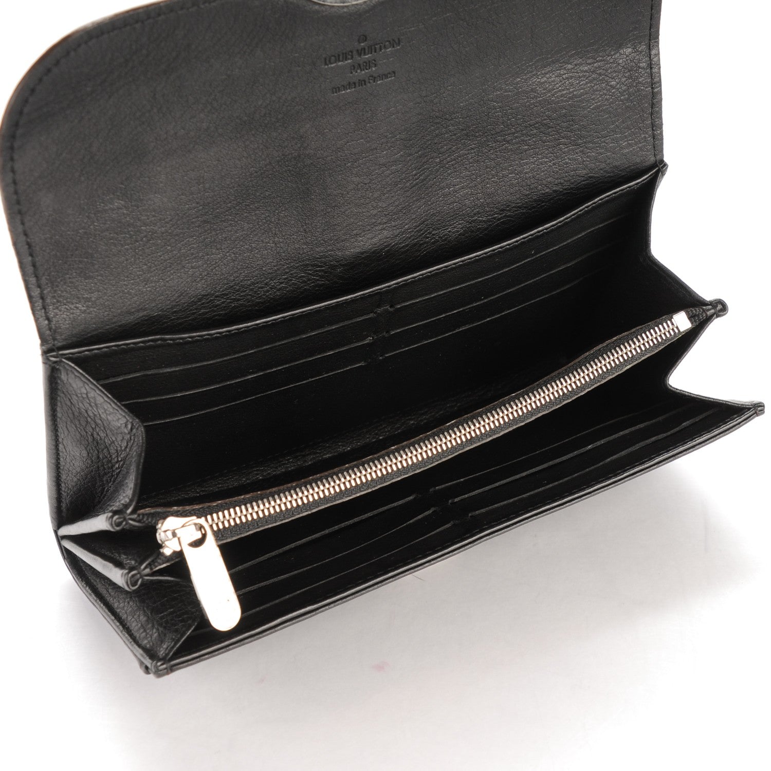 Louis Vuitton Mahina Iris Wallet Black 5 of 6