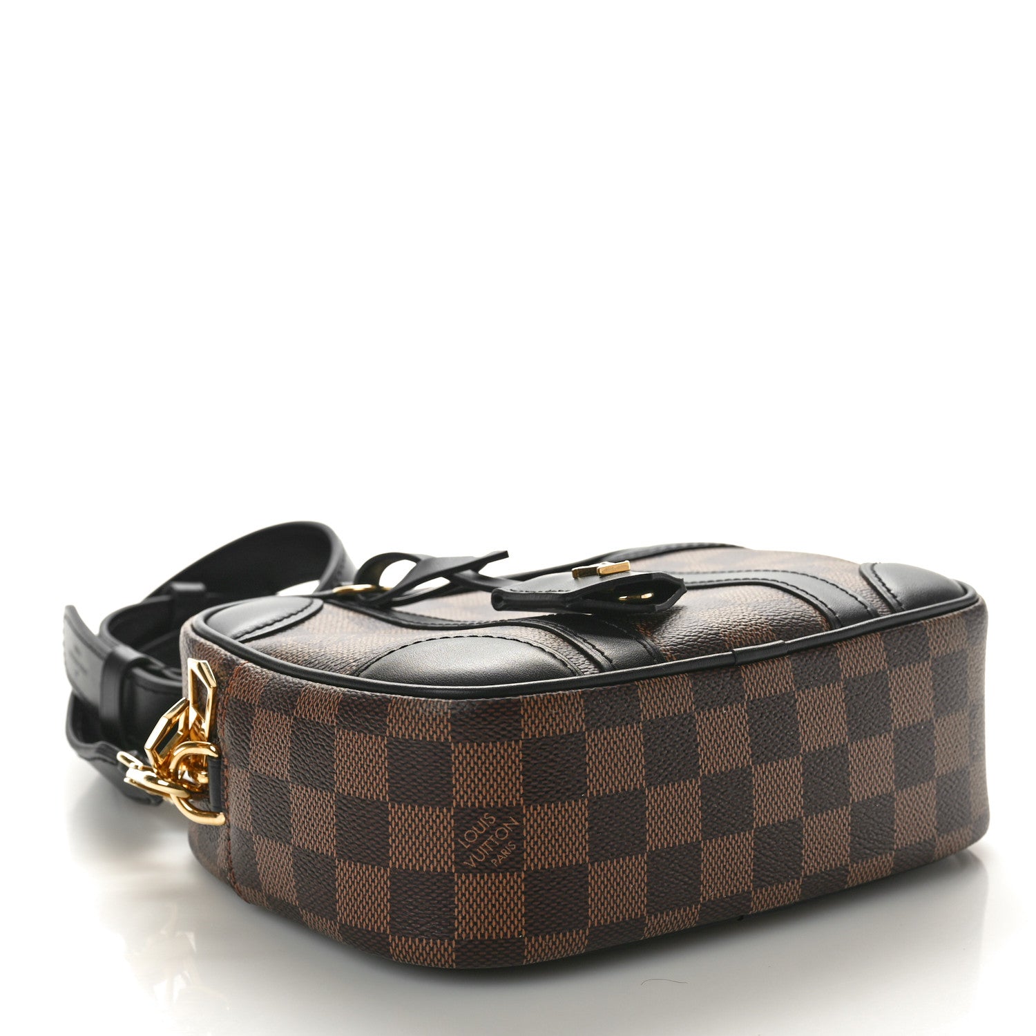 Louis Vuitton Damier Ebene Valisette Souple BB Black 4 of 10