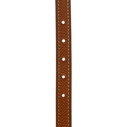 Hermes Swift Epsom 13mm Focus Belt 80 32 Black Gold 5 of 7