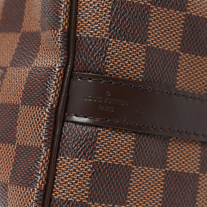 Louis Vuitton Damier Ebene Speedy Bandouliere 25 6 of 10