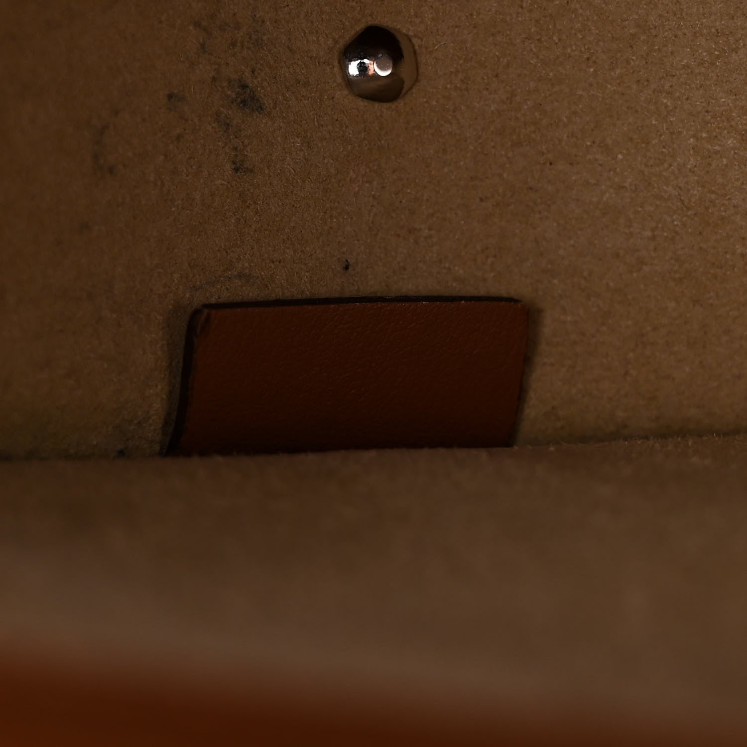 Givenchy Calfskin Mini Infinity Saddle Bag Cognac 13 of 13