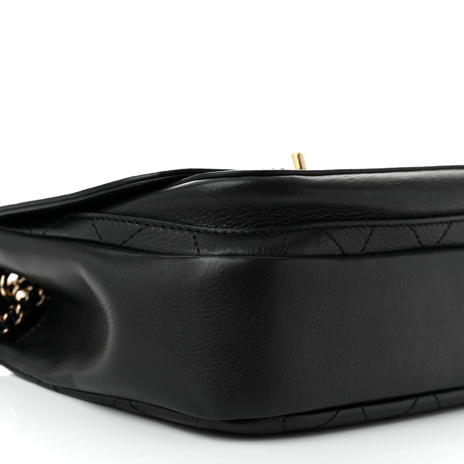 Chanel Calfskin Stitched Small Flap Bag Black 9 of 11