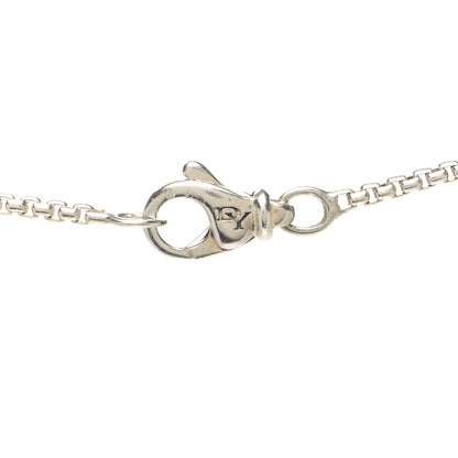 David Yurman Sterling Silver 1.7mm Baby Box Chain Necklace 18" 4 of 4