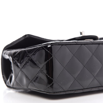 Chanel Patent Calfskin Quilted Mini Rectangular Flap Black 6 of 10