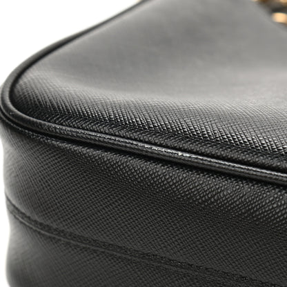 Prada Saffiano Lux Re-Edition 2005 Shoulder Bag Black 11 of 12