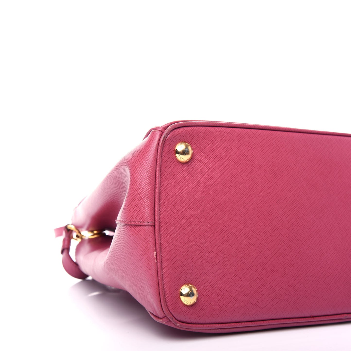 Saffiano Small Galleria Double Zip Tote Peonia