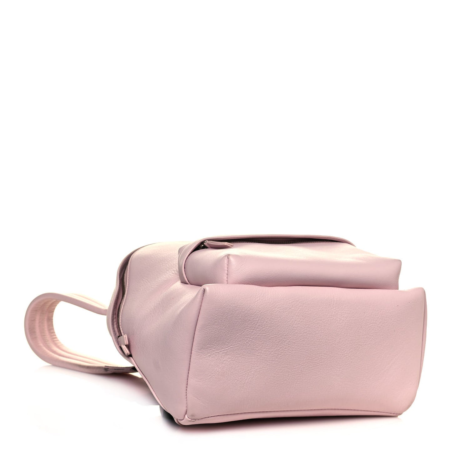 Smooth Calfskin Logo Small Everyday Backpack Light Rose Black