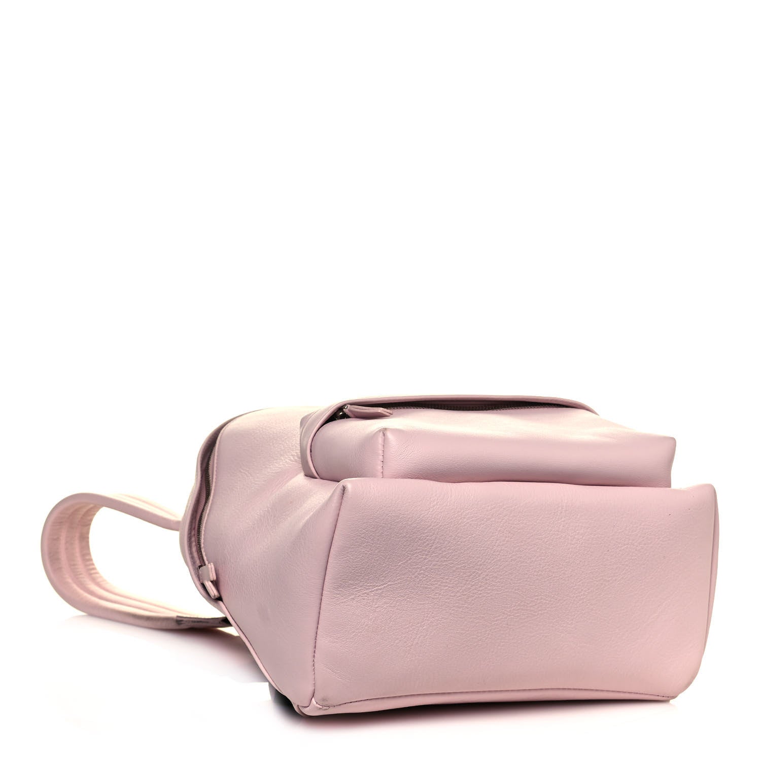 Balenciaga Smooth Calfskin Logo Small Everyday Backpack Light Rose Black 3 of 14