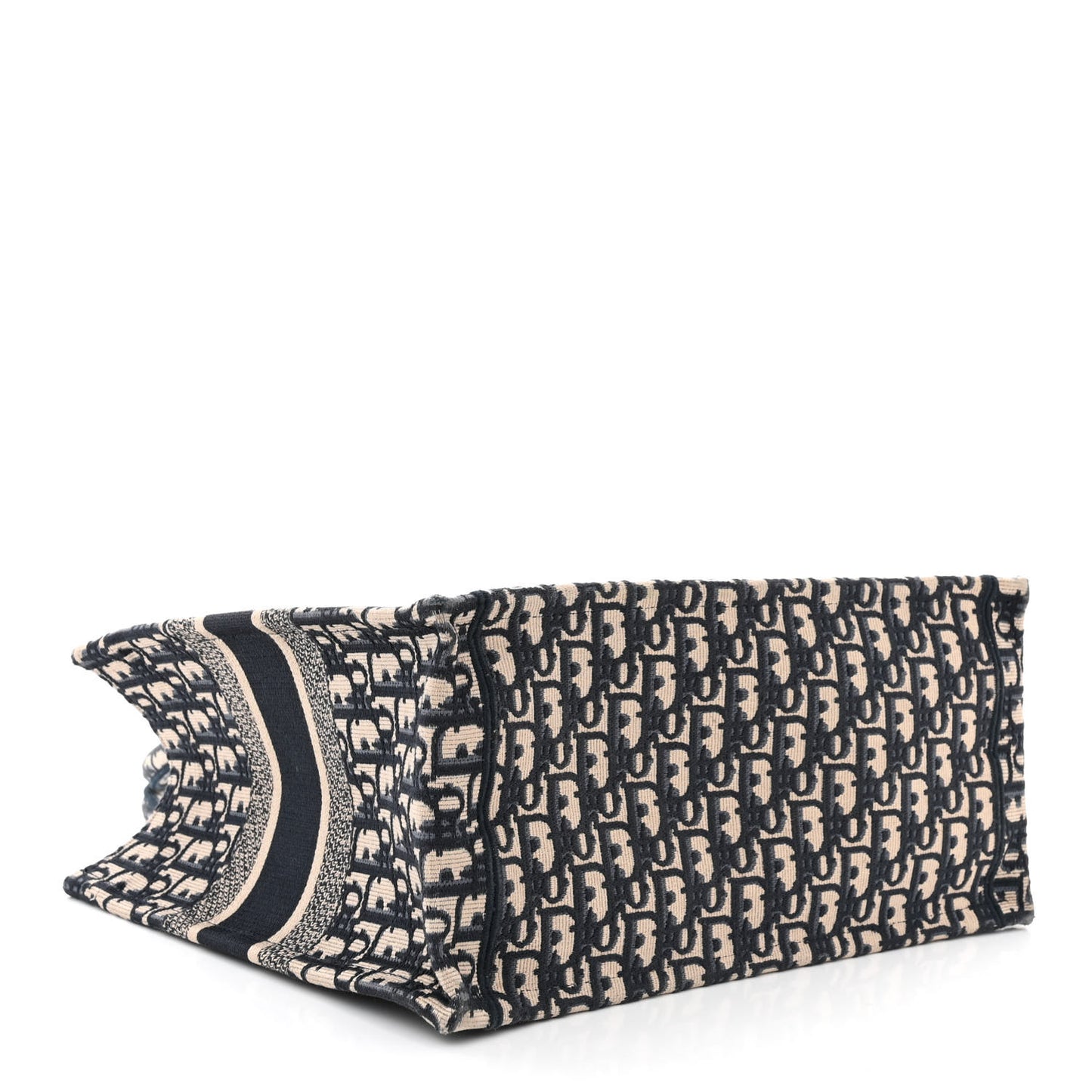 Oblique Medium Book Tote Blue Multicolor