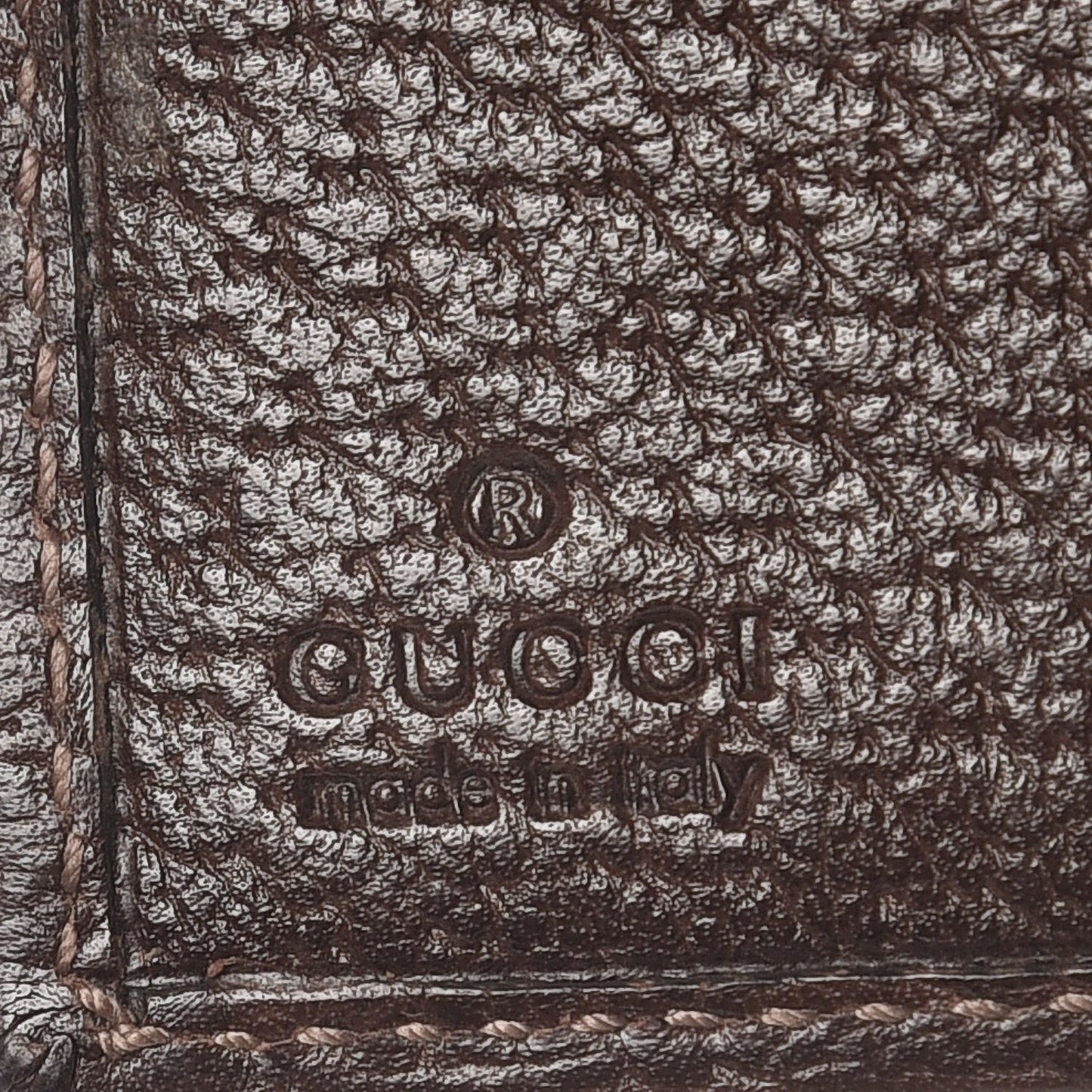 Monogram French Flap Wallet Dark Brown