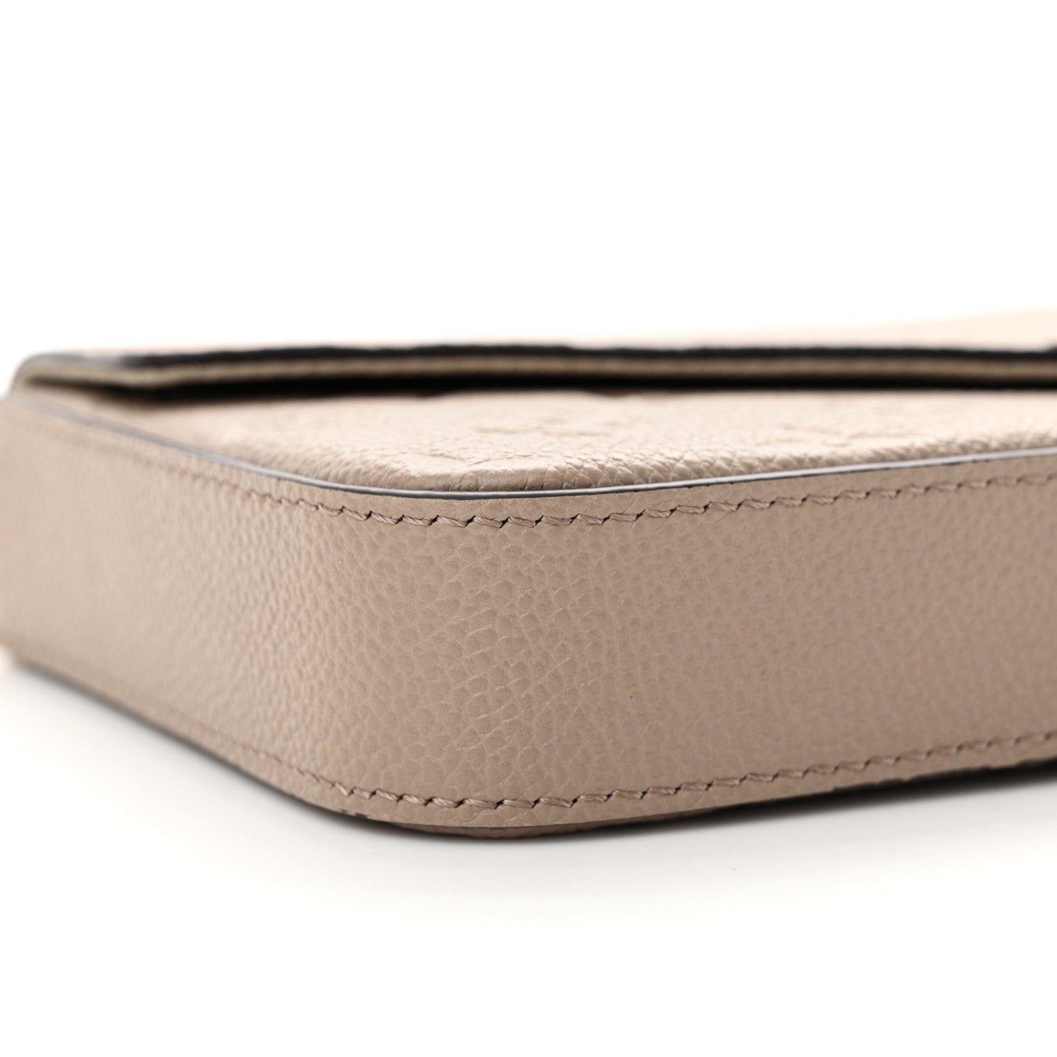 Louis Vuitton Empreinte Pochette Felicie Chain Wallet Tourterelle 9 of 12