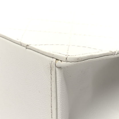 Chanel Caviar Quilted Envelope Flap White 12 of 13